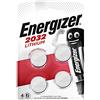 Energizer Batteria a bottone CR 2032 3 V 4 pz. 240 mAh Litio CR2032