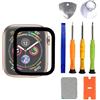 VUXYIT Compatibile con Apple Watch Series 4/5/6 da 40 mm, set di riparazione in vetro frontale + OCA (senza schermo LCD e digitalizzatore touch)