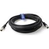 EONVIC Cavo Ethernet Eonvic M12 X-Code da 8 pin maschio a 8 pin maschio Cat6A industriale schermato ad alta flessibilità Gigabit per Cognex In-Sight 9000 DataMan 470/580 (3 m)