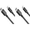 Anker Cavo USB C a Lightning, Nuovo Cavo di Ricarica da USB C a Lightning (Confezione da 2)