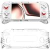 Generic Custodia ergonomica per console di gioco AYN Odin 3, custodia protettiva in TPU morbida per migliorare la presa della mano, guscio anti-caduta, per AYN Odin 3 (trasparente)