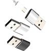 HOYULLI Adattatore USB C a USB 3.0 Caricabatterie Presa (Set di 2) per Apple Connettore Tipo C Femmina per Apple per IPhone Adapter OTG Maschio AC Cavo Jack Auto Telefono Accessori Macbook Esterno