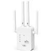 Zenvoka Ripetitore WiFi 1200 Mbps, amplificatore a doppia banda 5 GHz/2,4 GHz | 4 antenne,Porta Ethernet Gigabit,Extender Compatibile con tutte le Box,Aumenta la copertura WiFi a casa e in ufficio