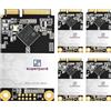 Superpard SSD mSATA 64GB 5PACK Unità a Stato Solido Interna SATA 3 SSD interno Compatibile con Portatili di Vecchia Generazione e Desktop