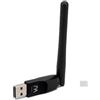 VU+ Gold Line WiFi VUAWL150 con antenna 3dBi 150 Mbit/s USB WLAN Stick nero con chip Ralink RT5370 per OpenATV E2 Linux, VU+, GigaBlue, Octagon, Skybox, Raspberry Pi - Chipset RALINK RT 5370