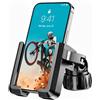 KOHRIUK Porta Cellulare Moto [1S Blocco/Sblocco] Porta Telefono Moto 360° Girevole Supporto Telefono Moto Antivibrazione Porta Cellulare Bici per 4,7-7 Smartphone Per Monopattino Elettrico e Bici