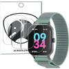 KUSINHOKA 3 Pezzi Pellicola Protettiva per Decathlon Fit 100s | HD Trasparente Anti-Graffio Protezione Schermo, Senza Bolle, Soft TPU Pellicola Protettivo per Decathlon Fit 100s