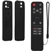kwmobile Custodia Silicone Telecomando Compatibile con LG LG MR-25GA Magic 2026 Cover - Guscio Protettivo Telecomando Antiscivolo - Nero