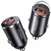 MOSWAG Caricatore Auto 45W USB C QC 3.0 Presa Accendisigari 12V | Accessori Auto Interno Mini Carica Batteria per Auto Caricabatterie Rapido