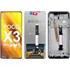 Generic SHOWGOOD 6.67 '' Poco X3 Display per Xiaomi Poco X3 Pro M2102J20SG Display LCD Touch Screen Digitizer con Cornice Poco X3 NFC (Originale No Frame)