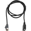 BEAZOOM Il cavo USB di Aux dell'automobile dell'ABS 100cm per la radio di Suzuki installa l'automobile dell'ABS