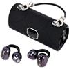 Doni Bomboniere 1 pz Auricolari a Clip Wireless Open Ear con Custodia a Borsetta Cuffie Bluetooth con Microfono e Riduzione del Rumore per Sport Palestra Corsa Ciclismo Viaggio e Lavoro (Nero)