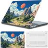 HLAAJJX Custodia Compatibile con MacBook Air 11 pollici 2010-2015 (A1370/A1465) | Guscio rigido protettivo antirottura per Macbook Air 11,6 Pollici Copertina Case Sottile in Plastica, Valle