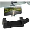 Generico Porta cellulare per aletta parasole per auto Porta cellulare girevole a 360 | Supporto per telefono per auto, supporto per cellulare per la maggior parte delle action camera