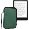 kwmobile Custodia Tablet Compatibile con 6 eReader Cover - Custodia eReader Universale con Cerniera - eBook Reader Case in Tela - 17 x 12 x 2 cm