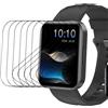 Yiranzix 6 pz TPU Gel Screen Protector per Dakofied D1-1,85 | Orologio intelligente Protezione trasparente flessibile della pellicola dell'idrogel ultra sottile, sensibile al tocco