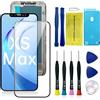 Anfyco Schermo per iPhone XS Max LCD 6,5 | Display LCD Kit di Riparazione Compatibile con iPhone XS Max A1921, A2101, A2102, A2103, A2104