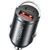 MOSWAG Caricatore Auto 45W USB C QC 3.0 Presa Accendisigari 12V | Accessori Auto Interno Mini Carica Batteria per Auto Caricabatterie Rapido