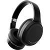321Wasay Cuffie wireless Bluetooth over-ear, Hi-Fi, pieghevoli, senza fili, con cavo staccabile, per cellulare, TV, musica, chiamate (nero)