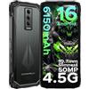 Stargorilla Blade10 Pro Energy Smartphone Rugged Sottile 12GB+128GB IP68 | Telefono Rugged IP69K, testato MIL-STD-810H, 10,7 mm, Android 16, 6,56 90Hz, 50MP, 6150mAh 18W, NFC, Dual SIM