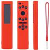 Gettimore Custodia protettiva luminosa in silicone per telecomando TV Samsung BN59-01385A, lavabile, design resistente alle cadute, colore: rosso