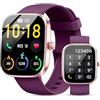 Matast Nuovo Smartwatch Uomo Donna, 100+ Sportive Fitness Tracker con Sonno Contapassi Cardiofrequenzimetro, 1.91 Smartwatch con Effettua/Risposta Chiamate, Impermeabil IP68 Smart Watch per Android/iOS