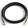 Bingfu Cavo Prolunga Antenna DAB Auto SMB Maschio a Femmina RG174 5 m | Cavo Estensione Coassiale, per Autoradio DAB + Alpine AiliTech Clarion Pioneer