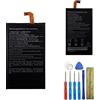 E-yiiviil Batteria di ricambio Cat S31 compatibile con Caterpillar CAT S31 Cat S31 con strumenti