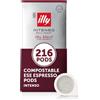 illy Caffè Tostato INTENSO in cialde E S E 12 confezioni da 18 cialde Totale 216
