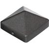 Alberts 217082 Copripalo per Pali in Legno, Alluminio, 70 x 70 mm