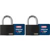 ABUS Candado aluminio MyLock 40mm Negro (Confezione da 2)
