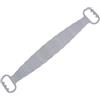 Garneck Telo Doccia in Silicone per Schiena, Fascia Lunga Esfoliante | Doppio Lato, Due Anelli per Mani, Cordino per Appenderlo Stile Casuale
