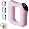 Dawhare Fascia multifunzione per tutto il corpo, massaggiatore ergonomico elettrico, 3 modalità, 5 livelli regolabili, strumento multifunzionale per schiena, gambe, braccia, rilassamento muscolare (rosa, 1