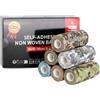 Tigratigro 6 Rotoli Benda Elastica Autoadesiva Coesiva | Realizzata in Tessuto Non Tessuto per Pronto Soccorso | Nastro Sportivo per Mani, Polsi, Caviglie, Braccia e Zampe Animali (CAMO, 10cm x4.5m)