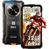 telefono cellulare indistruttibile smartphone sportivo Fire 5 13000Mah 4G Rugged