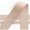 Italian Options Nastro in grosgrain da 25 mm, resistente, tinta unita, per fiocchi, matrimoni, artigianato, cucito, accessori per capelli, confezioni regalo, rotolo da 25 mm x 10 m, colore tortora