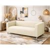 Sofa Pro La copertura di ricambio in cotone resistente per divano Loveseat è | Klippan - Fodera di ricambio per divano, in cotone resistente, colore: beige