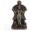 Veronese Design Scultura Ishtar, La dea babilonese della guerra e della fertilità, in resina, finitura bronzo, 21,6 cm