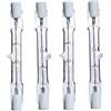 Monetais 4 pz R7S Lampadine Doppio Attacco J78 Lampadine A Risparmio Energetico Alogena Al Tungsteno Lineare Proiettore Alogeno 78mm di Lunghezza, 2250 Lumen Lampadina