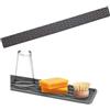 ZHYUAN 70x5cm Tappetini Lavello Cucina,Tappetino Scolapiatti Stretto,Tappetino Silicone Cucina,Antiscivolo Tappeto Scolapiatti Cucina,Tappetino per scolapiatti sottile,Tappetino Drenante per Cucina