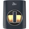 Uten Doppia Resistenza Friggitrice ad Aria 5,5 L Air Fryer Finestra 2000W | Schermo Colori, 14 Menu Preimpostati, Avvio Ritardato, Senza Girare Cibo, Griglia Anti‑Schizzo Superiore, Facile da Pulire