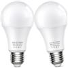 Flaspar Lampadina LED E27, 20W (Equivalenti a 200W), 2000 Lumen, A70 Lampadine LED Estremamente luminosa, Luce Calda 3000K, non dimmerabile, Confezione da 2