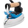 AEOLUS EOLO Home & Professional EOLO STIR GO FR05 FERRO DA STIRO A SECCO PROFESSIONALE 850W PIASTRA LUCIDA MANICO IN SUGHERO PESO 1750 GRAMMI