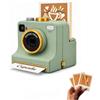 Yacriso Dispositivo Camera per Latte Art stampato in 3D (#C) | strumento per decorare il caffè con un solo clic, Stampo manuale per polveri con stencil intercambiabili, riutilizzabile