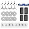 FUANA Kit parti di ricambio per Bosch Spotless Max serie BCRDW3B con | Kit ricambi per Bosch Spotless per Max, spazzola laterale rullo filtro sacchetto polvere