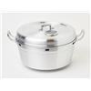 Ardosia Fornetto Versilia in Alluminio 22 cm con Oblò Superiore e Diffusore, Forno da Fornello per Ciambelloni, Torte, Pane e Focacce, Gas e Vetroceramica