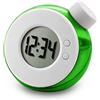 CLQ Orologio alimentato ad acqua per bambini Orologio da tavolo Orologio digitale ecologico a energia idrica Orologio da tavolo creativo intelligente Funzione snooze Suoni di allarme, per camera da letto