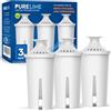 Pureline Ricambio per filtro Brita®, brocche e distributori, Classic 35557, OB03, Mavea® 107007, ricambio per brocche Brita® Grand, Lake, Capri, Wave e altro (confezione da 6)