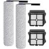 S YTALAND Ytaland Floor ONE S5 - Rullo di ricambio per aspirapolvere Floor One S5/Pro/Pro 2/Smart Cordless Wet Dry Aspirapolvere, rulli spazzola e filtri HEPA per