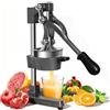 wowspeed Spremiagrumi Manuale Professionale Spremi Melograno a Leva, Commerciali Spremi Lime, Robusto Spremiagrumi per Arance Limoni Melograno Pompelmi, Nero